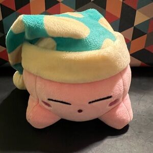Kirby Club Mocchi Mocchi TomyPlush Sleeping Kirby Nintendo Character Toys Toy